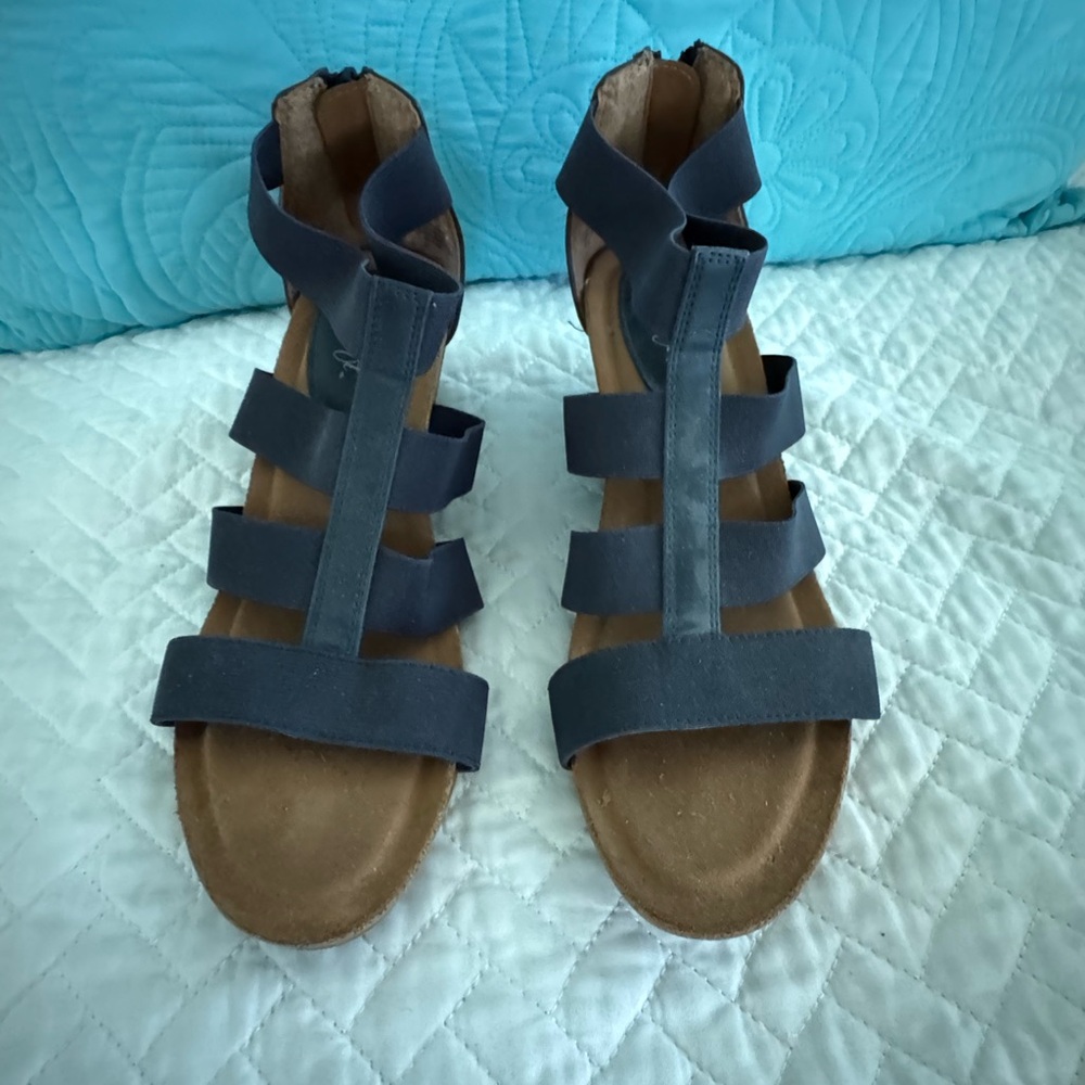 Women's  Navy Blue Sandals
